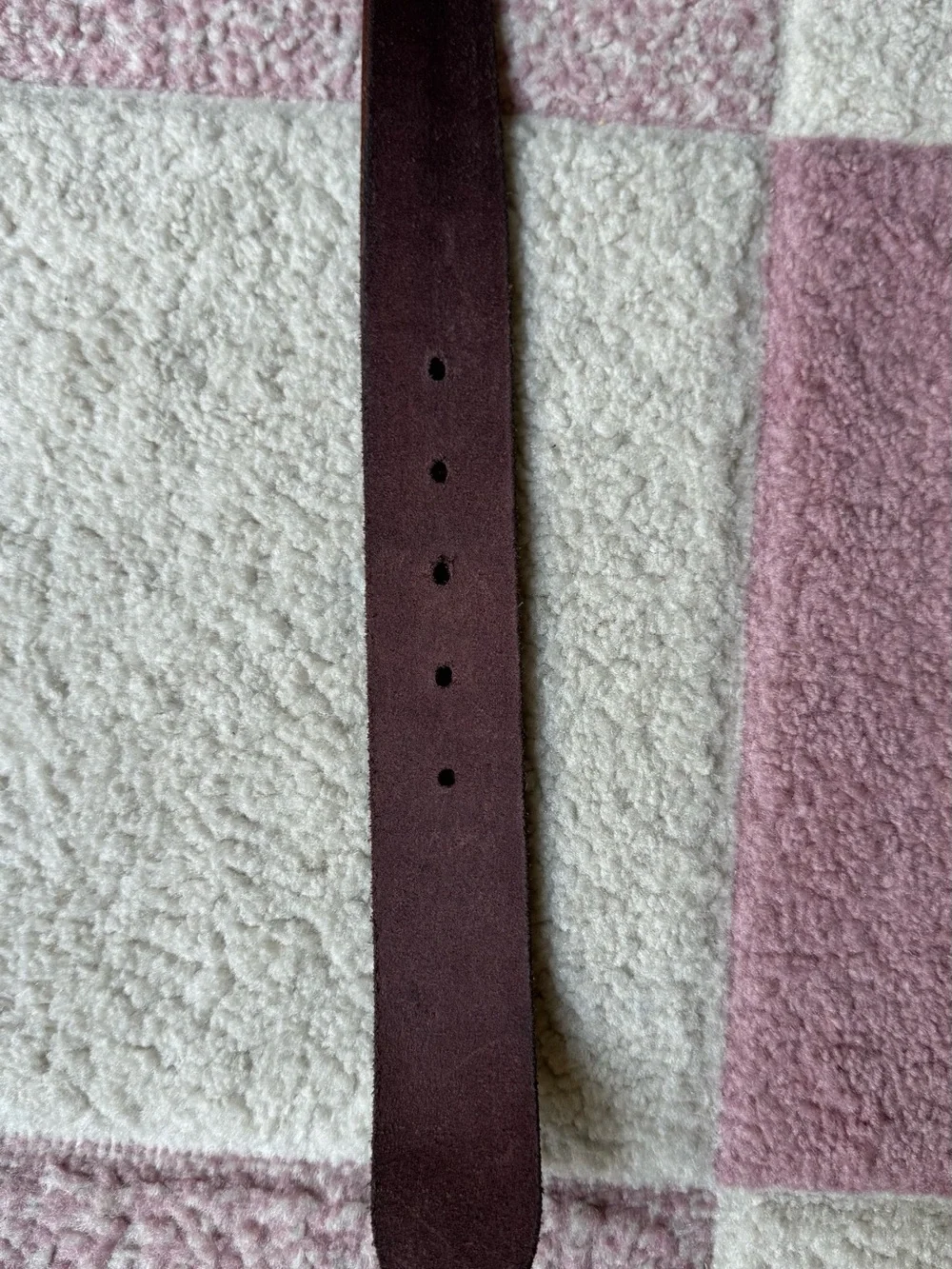 Men's Red Wing Belt in Black Cherry Excalibur Leather